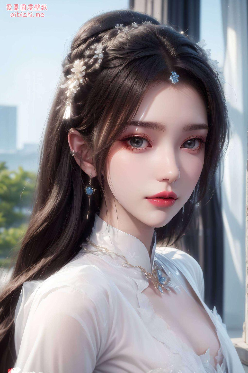 这款神图壁纸李慕婉横屏以其1080p极简风格高清画质