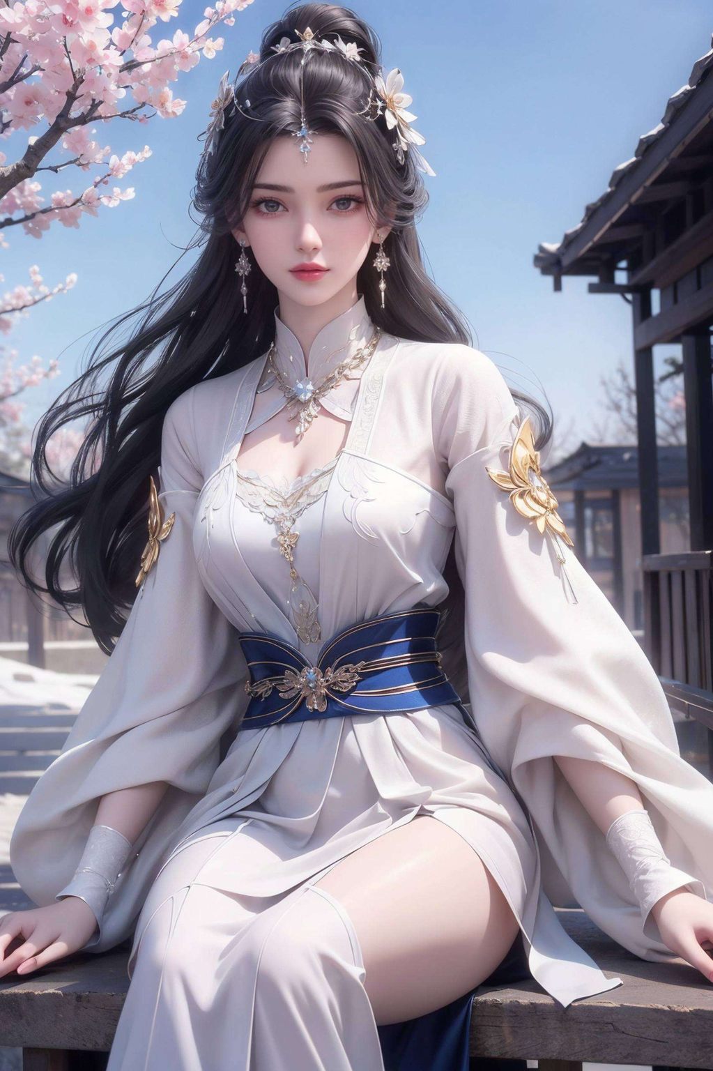 高清壁纸让她的灵动眼神与细腻笔触完美呈现融合了Ins风的时尚感