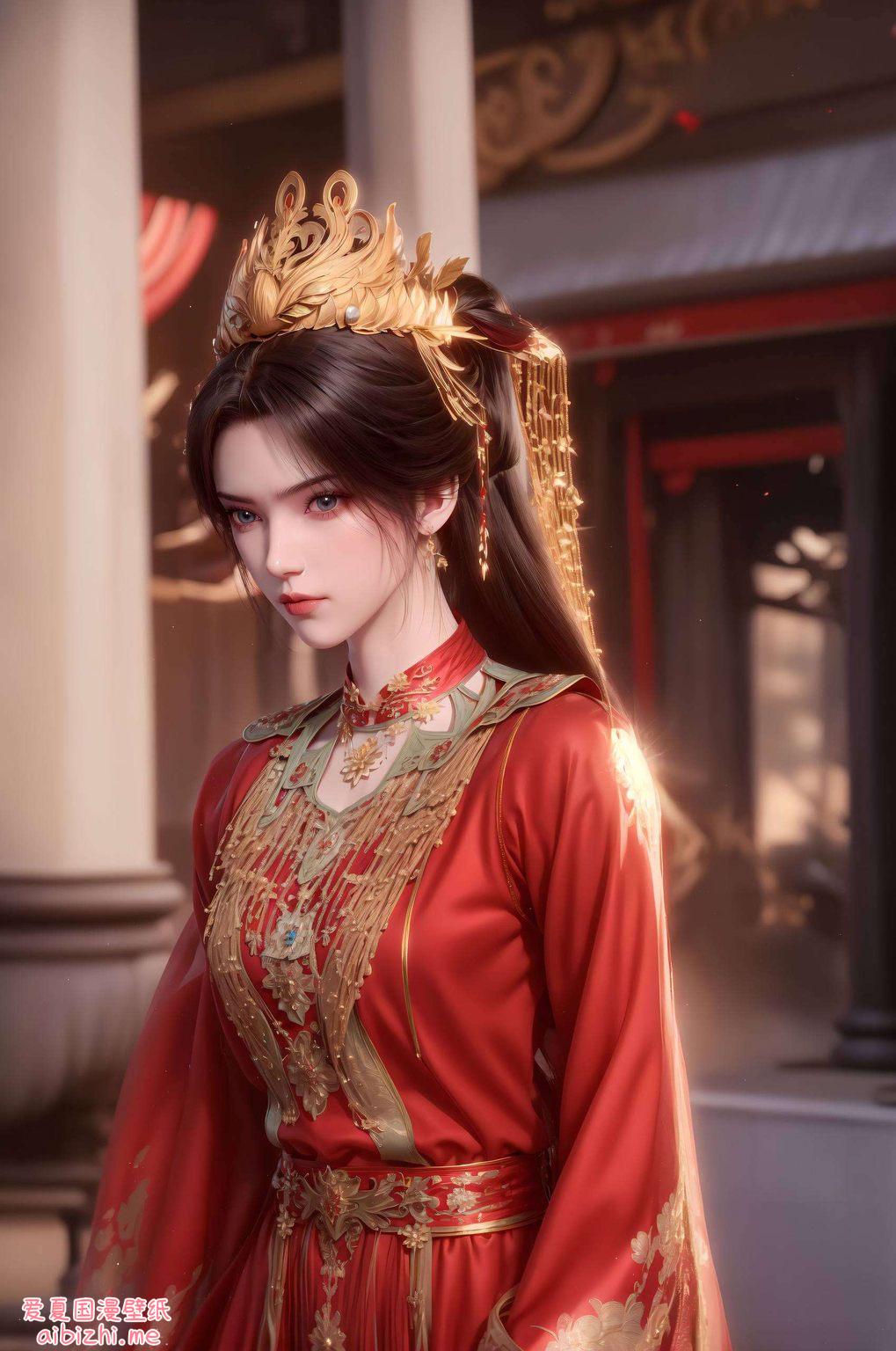 4K分辨率下的国漫女神都是她灵动眼神、俏皮笑容的陪伴