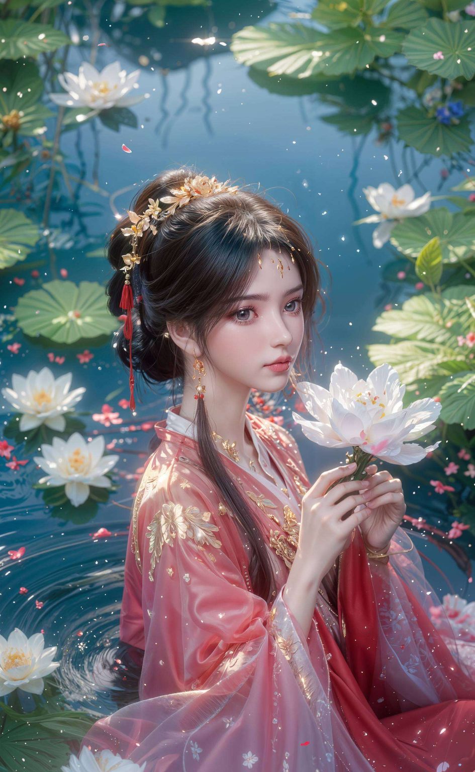 尽享视觉盛宴AI绘画魔法般地捕捉了仙逆中的李慕婉