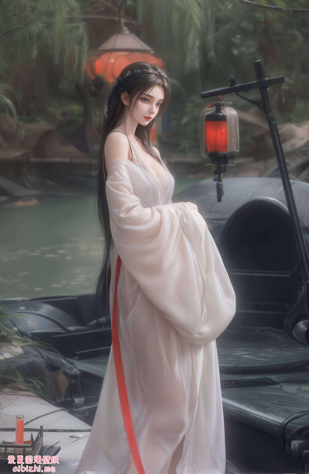 以细腻笔触勾勒出李慕婉的柔美形象独特的波点元素为画面增添了一抹俏皮活力