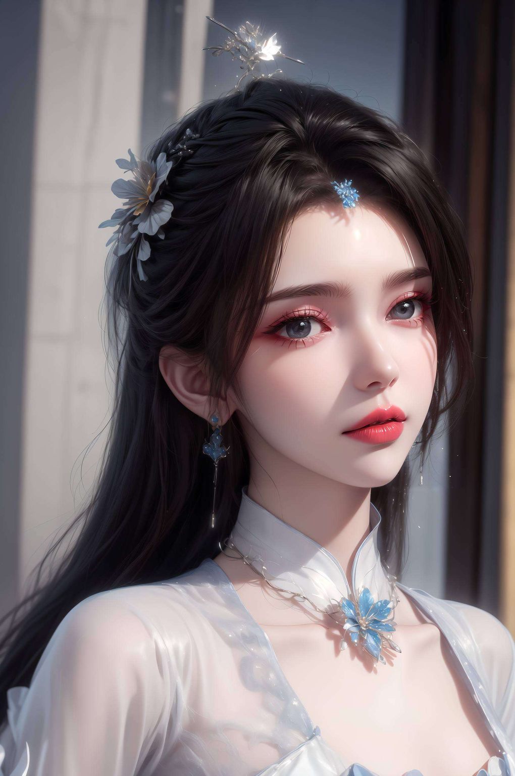 让你的桌面瞬间焕发活力这款以李慕婉为主题的动态壁纸