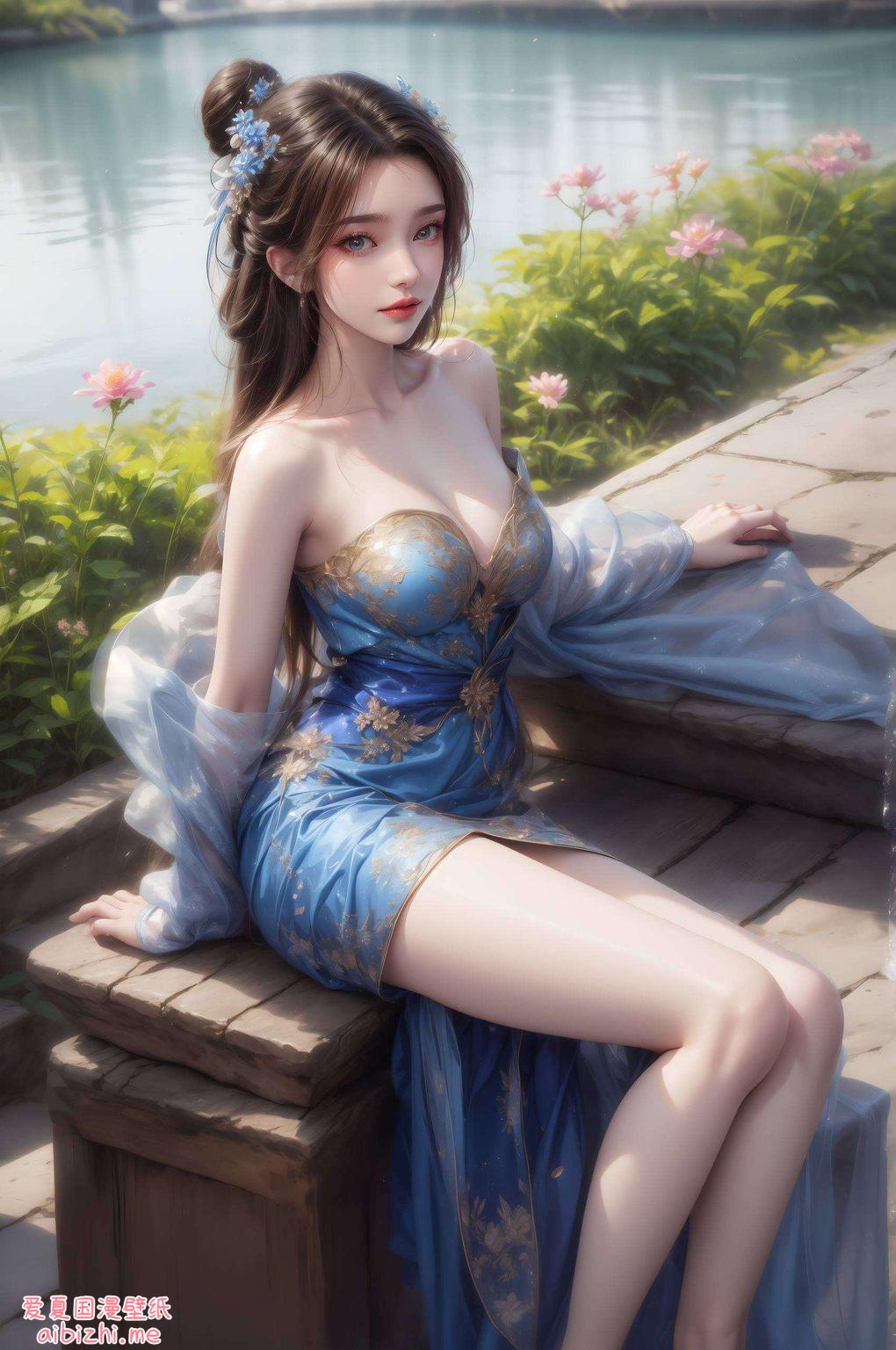 都是一次视觉盛宴在国漫界熠熠生辉的女神AI——李婉慕
