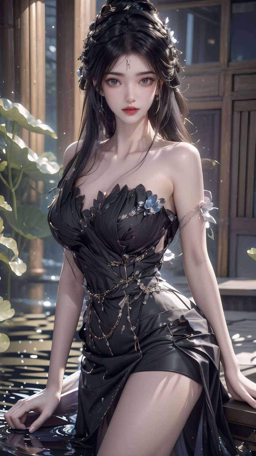 特别呈现AI国漫女神李慕婉的迷人风采为你的电脑带来一抹别样的风情