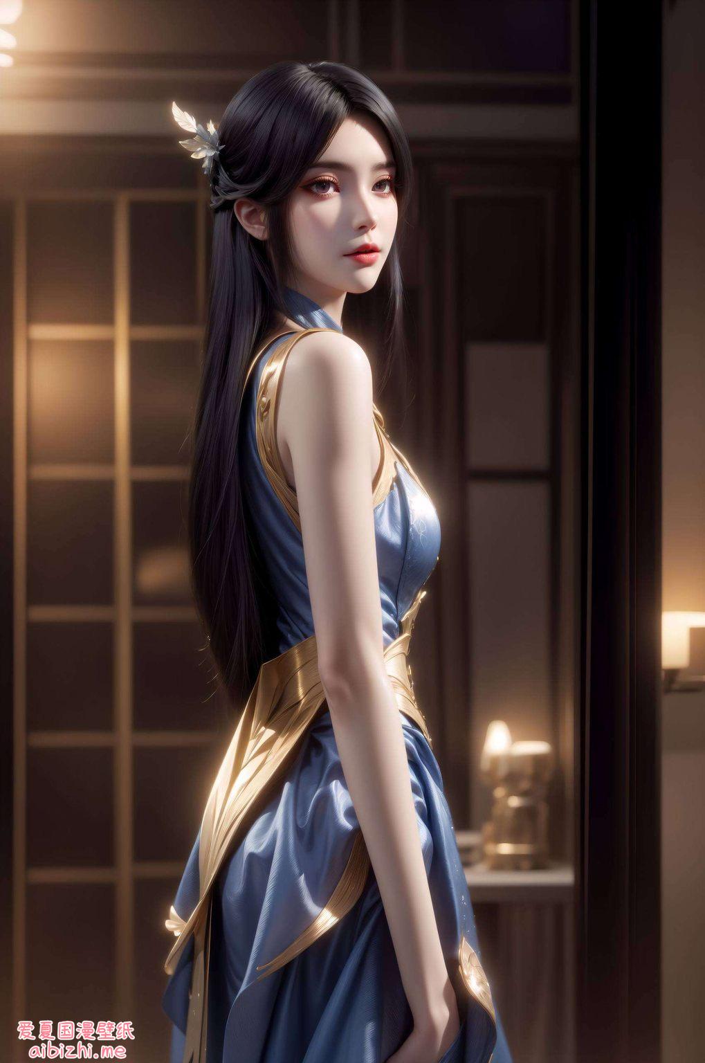 感受柳菲的魅力与机械世界的交错之美高清画质