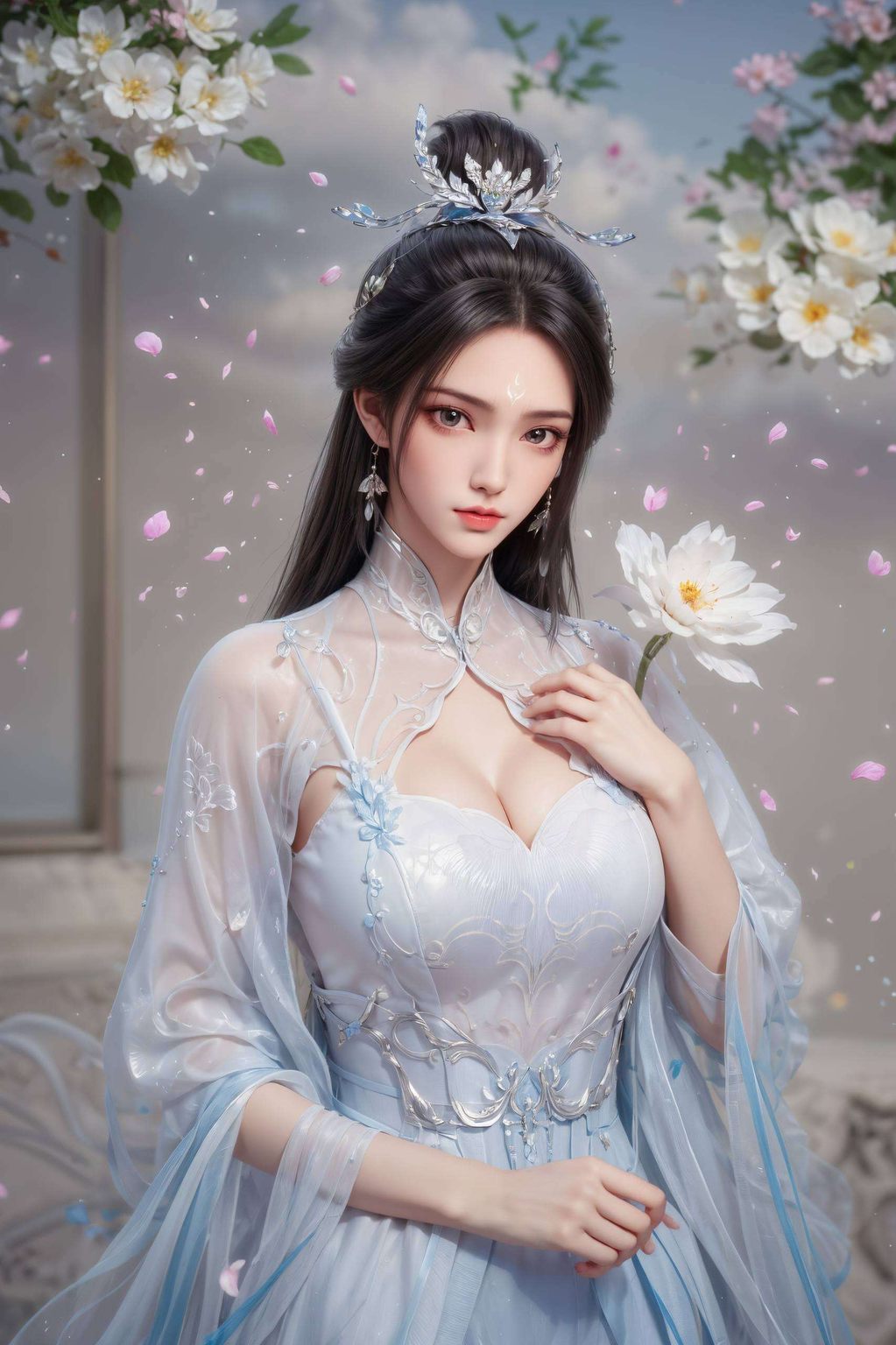 她是国漫的女神4K的超清画质