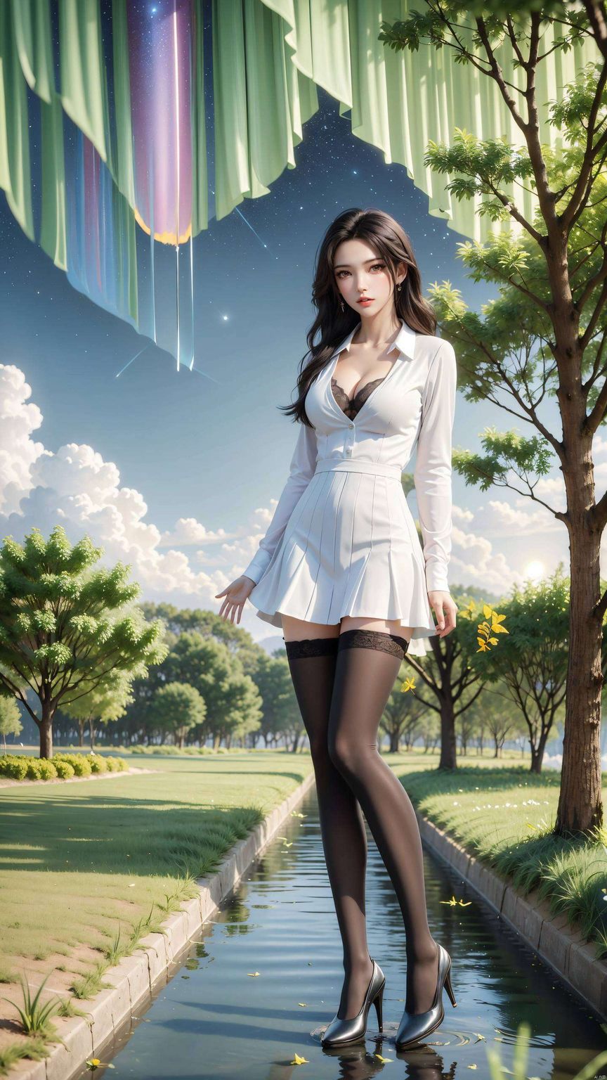 那清冷如霜的仙子如梦如幻