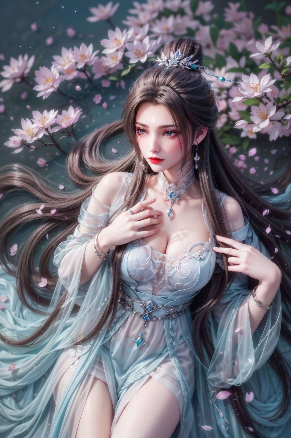 这位国漫界的格纹苹果AI美女都是一次心灵的触碰