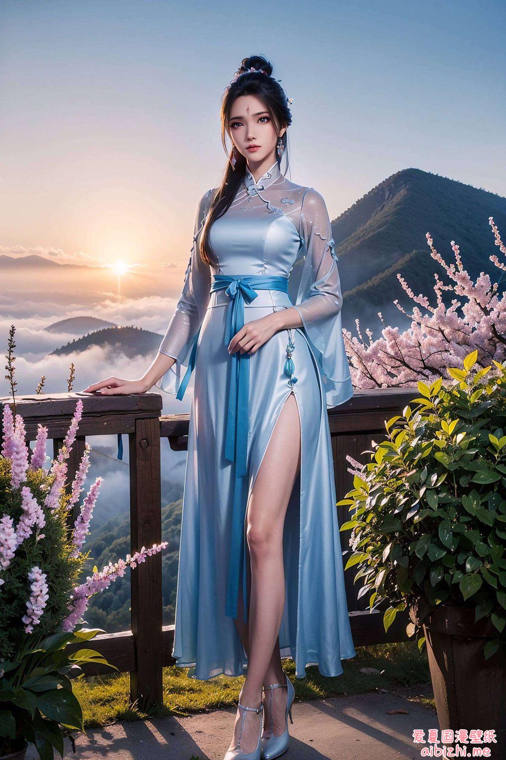 让浪漫与自然和谐共舞融入绿色建筑的清新背景