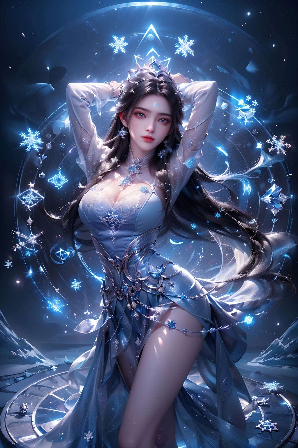 高清AI人物神态素材免费壁纸合集为你呈现电脑国漫美女的魅力！精选张小凡与陆雪琪的动态壁纸尽享视觉盛宴！