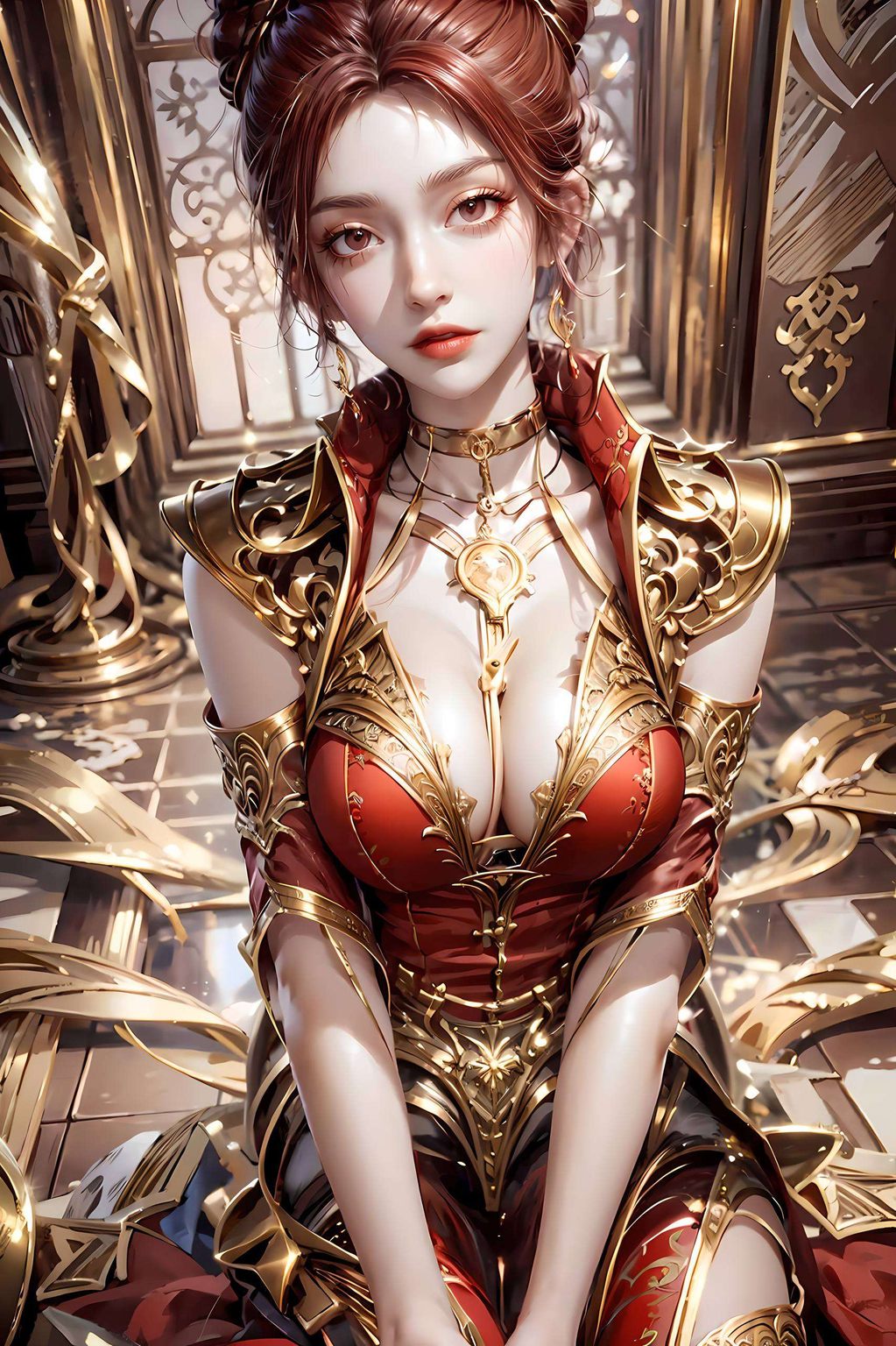 朋友们！这款超厉害的AI绘画角色笑容素材绝对能让你的电脑桌面焕然一新！马小桃的甜美笑容