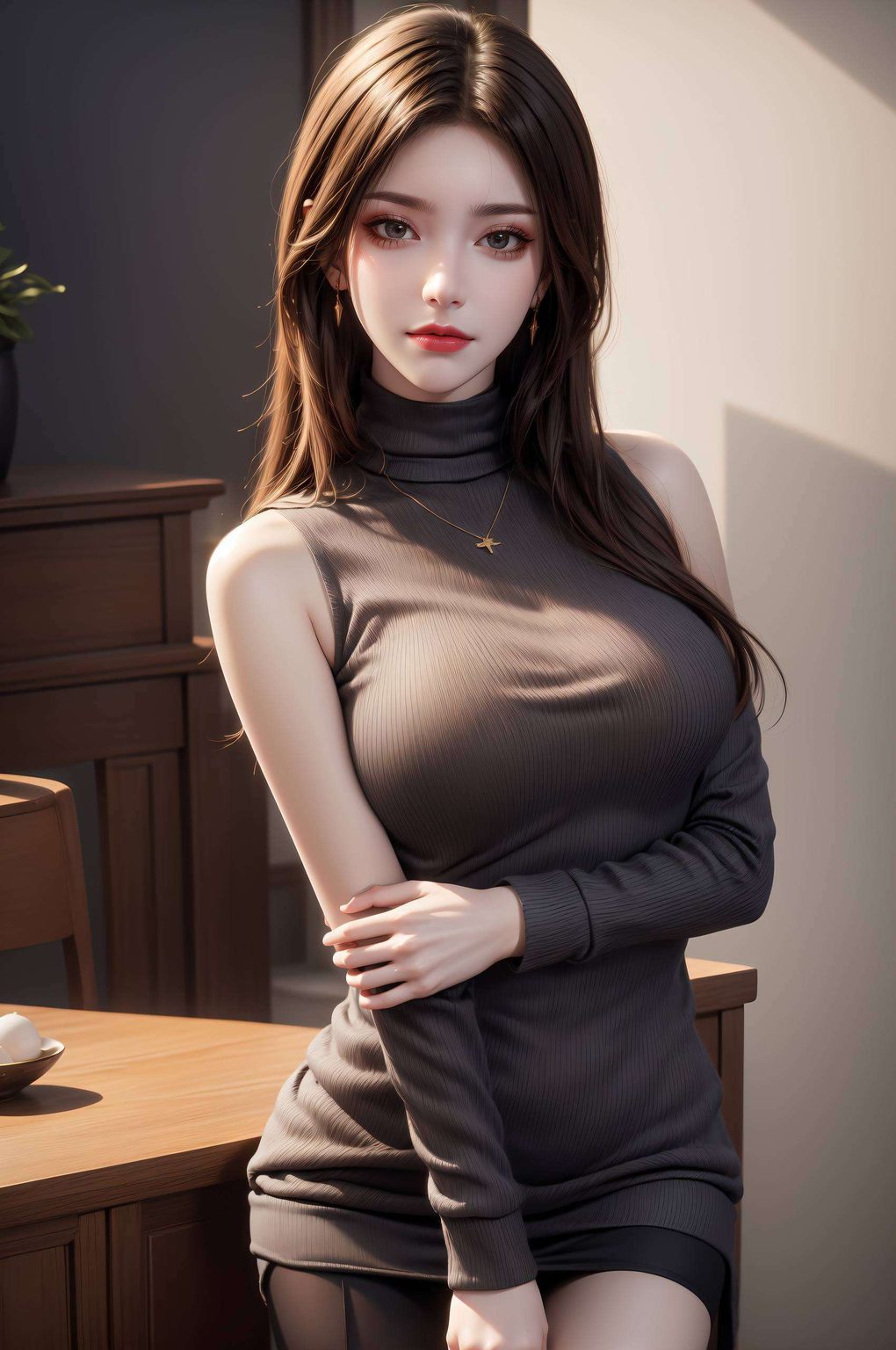 感受美杜莎的独特魅力温馨平板风格