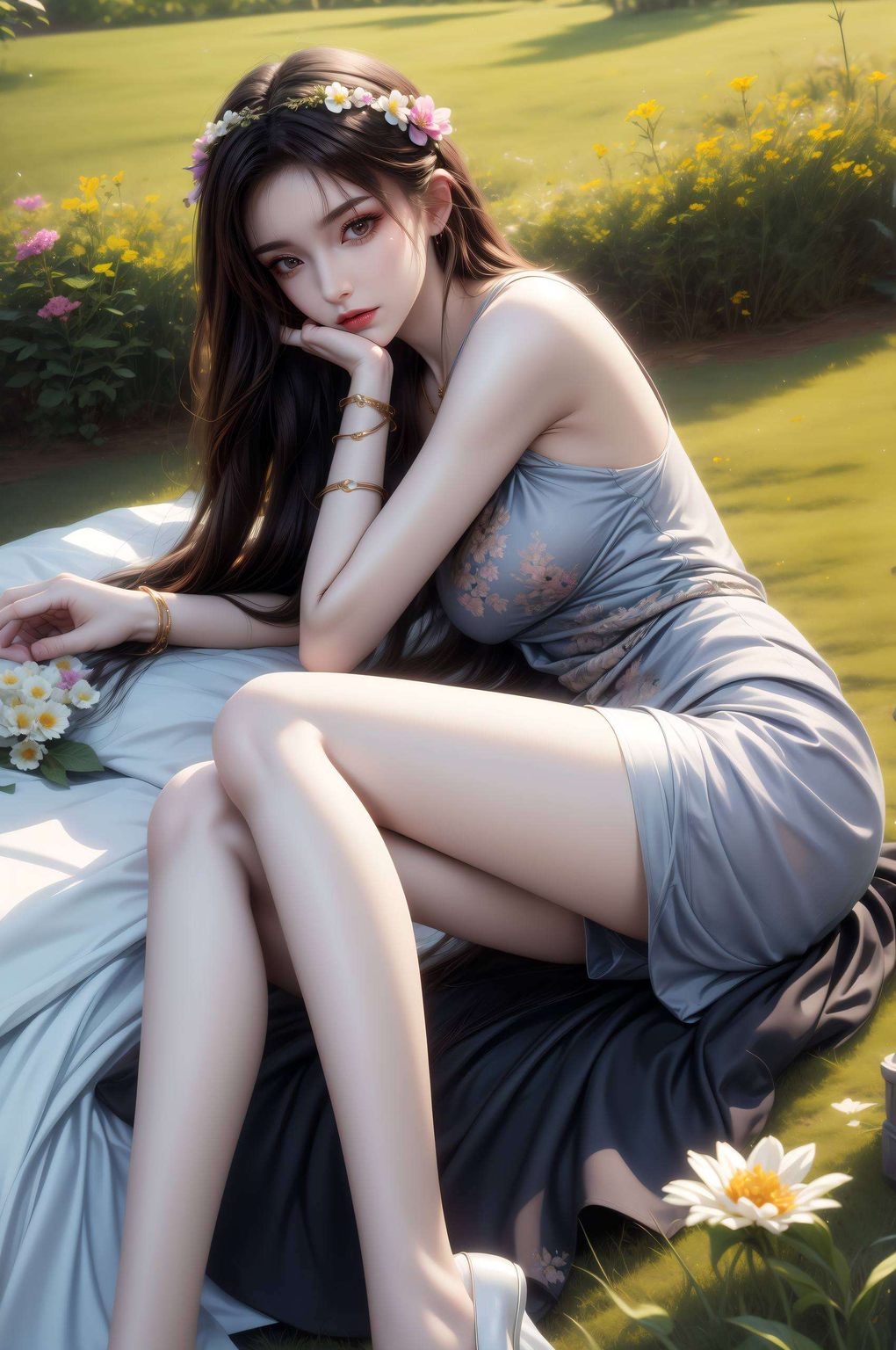将她的英姿定格在手机屏幕上以其冷艳的姿态和强大的力量