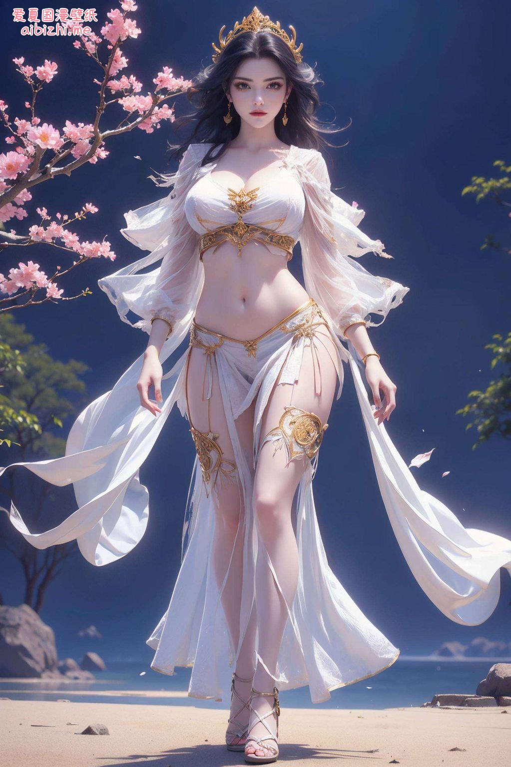 打造你的桌面新境界！这款火美杜莎国漫女神壁纸以AI国漫之美
