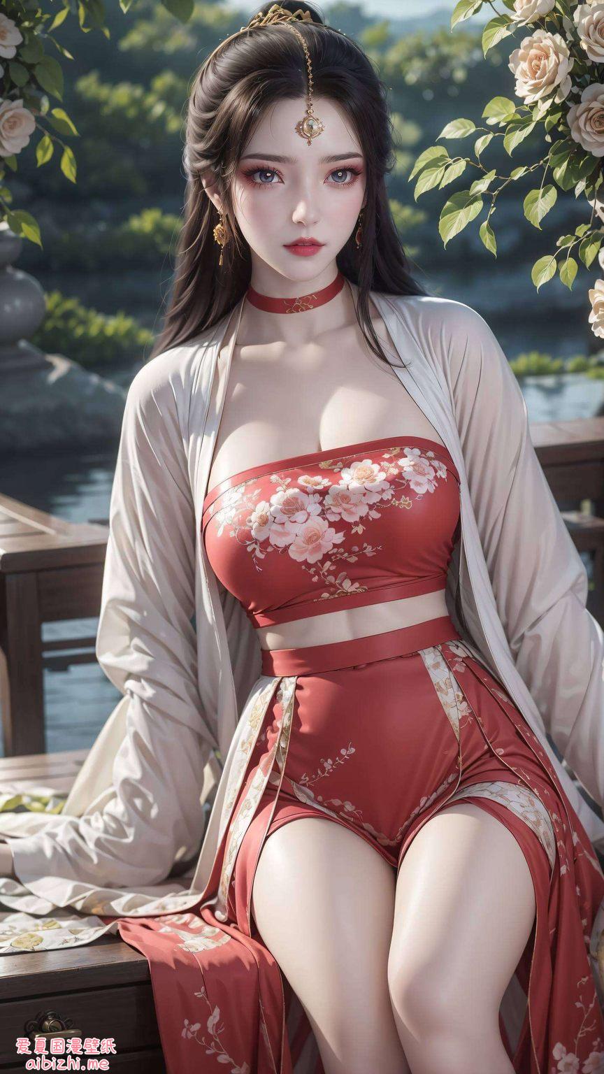 以精美的碎花设计融入国漫女神元素为你的Win10电脑带来别样的风情