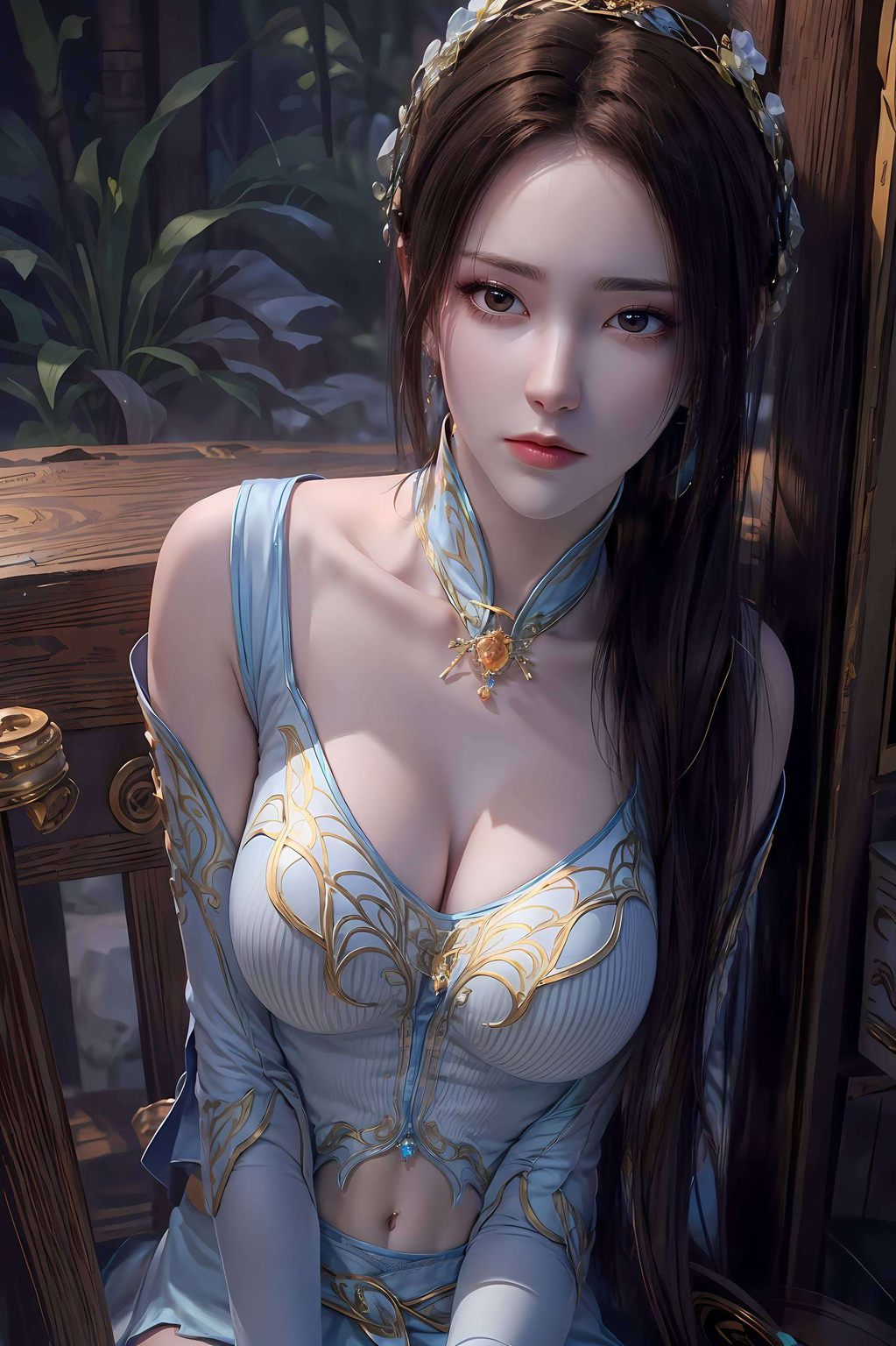 融入了斗破苍穹中纳兰嫣然的独特魅力这款紫色对称的iPad桌面壁纸