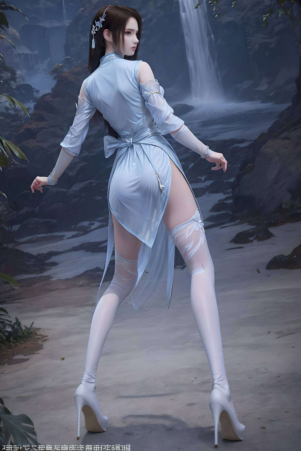 让每一天的心情都如壁纸般绚丽多彩！这款2K高清的AI美女壁纸