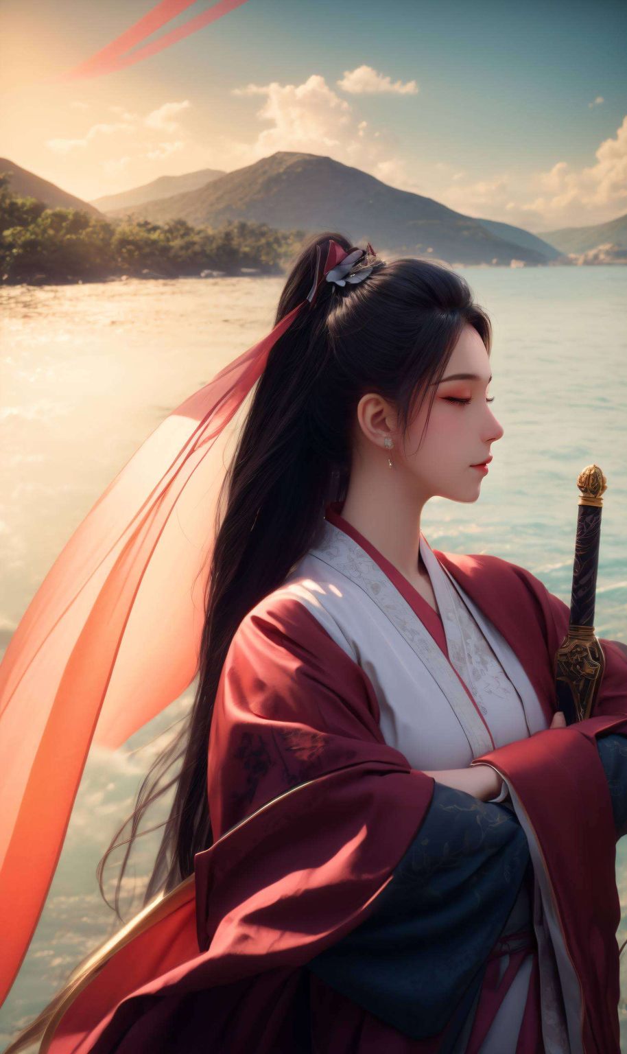 主角南宫夕儿舞动身姿犹如画卷中的古典美人