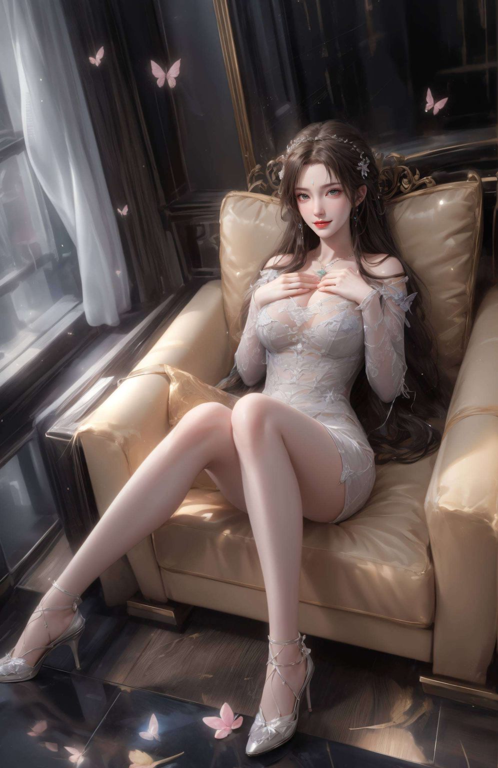 为你的手机带来独特的视觉享受以苹果国漫女神AI为主题
