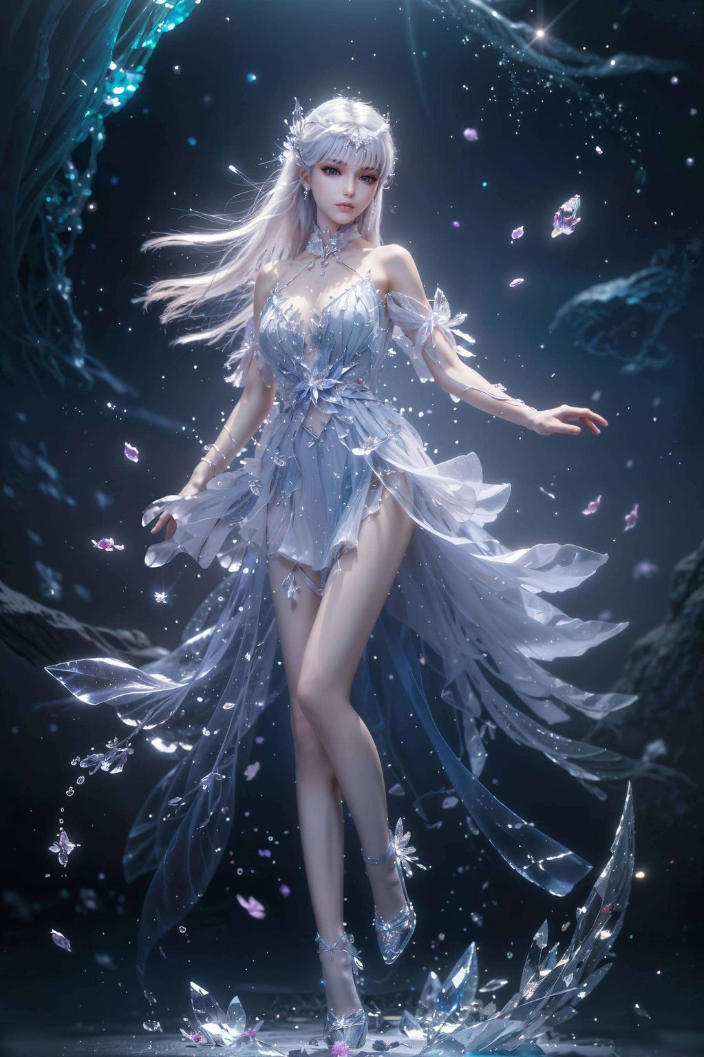 感受那份独特的浪漫与梦幻沉浸在完美高清水彩的细腻笔触中