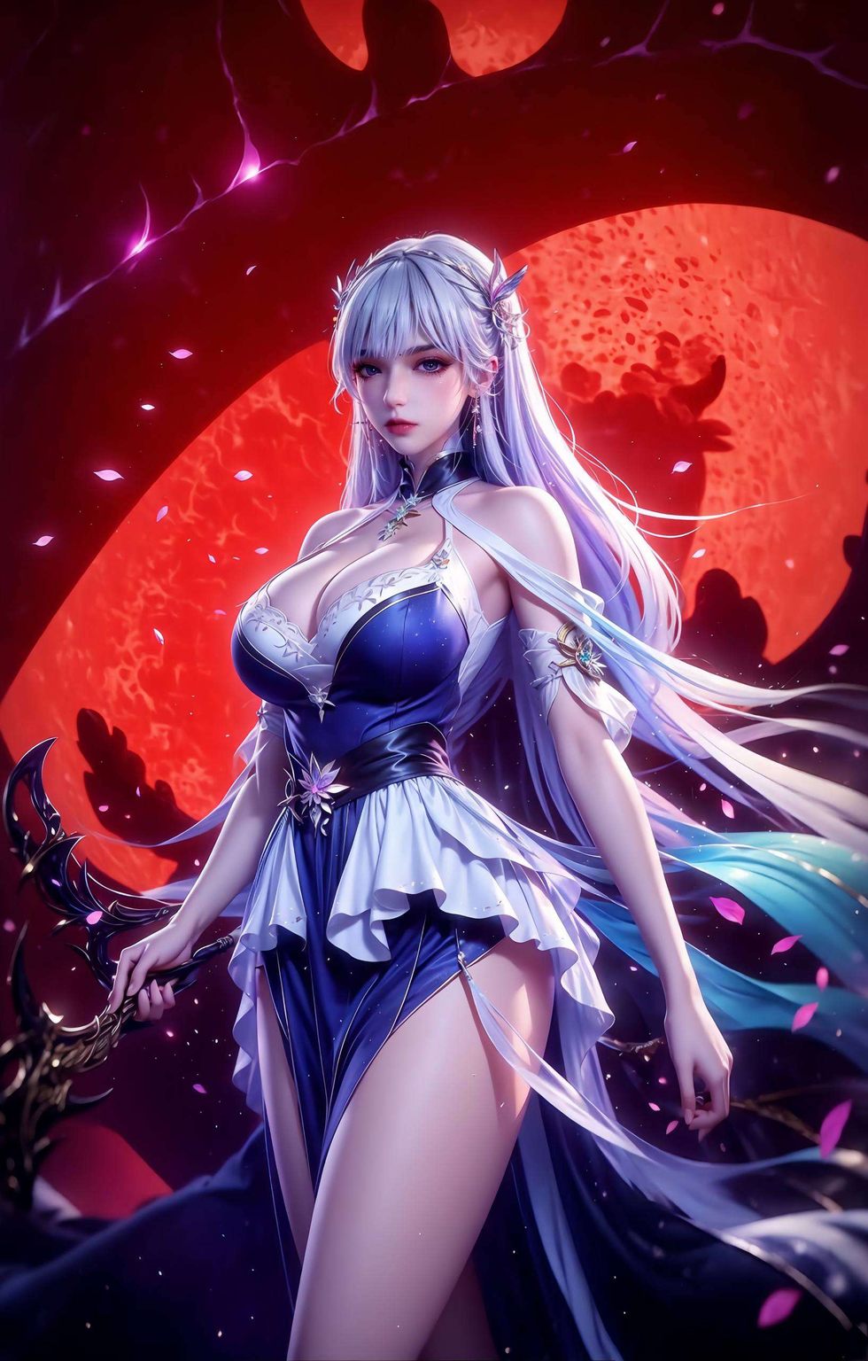 探索国漫的璀璨星辰遇见圣采儿——这位超好看的女主AI建筑苹果AI美女