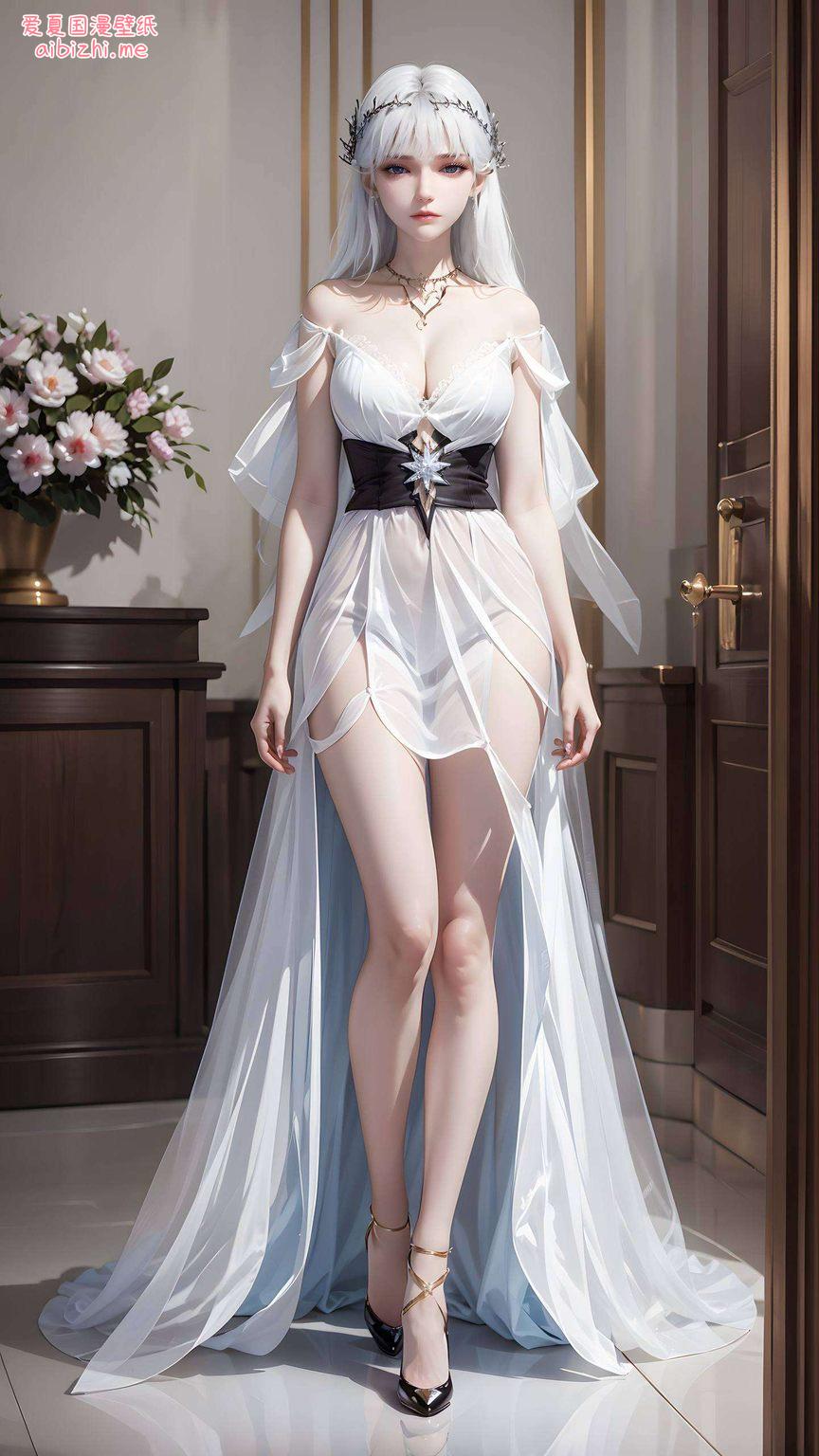 这款AI国漫女神动漫壁纸高清画质