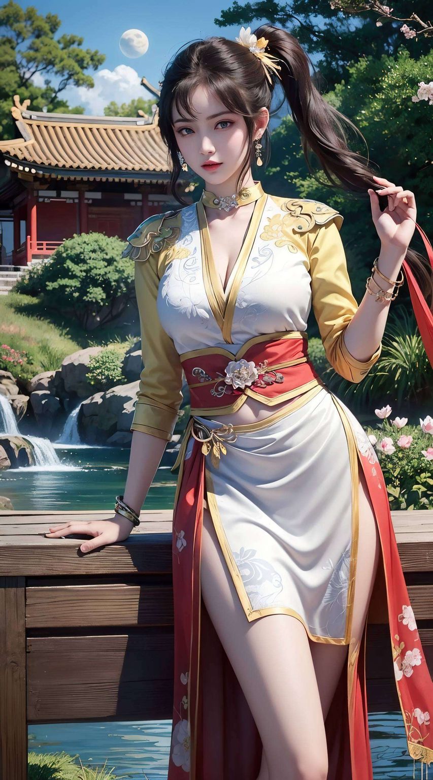 在这高清壁纸的最新版中捕捉了她带脚而立的英姿