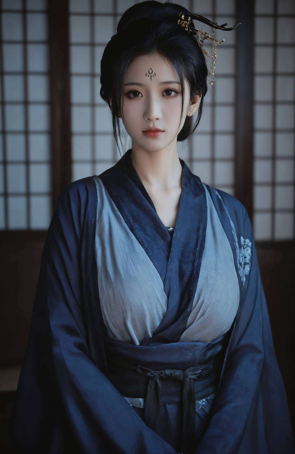 成为了国漫女神AI的宠儿让人忍不住想要保存这份美好