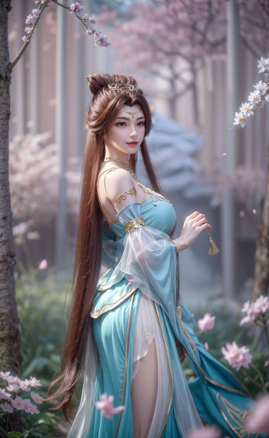 她的倩影如梦似幻每一帧都是对美感的极致追求