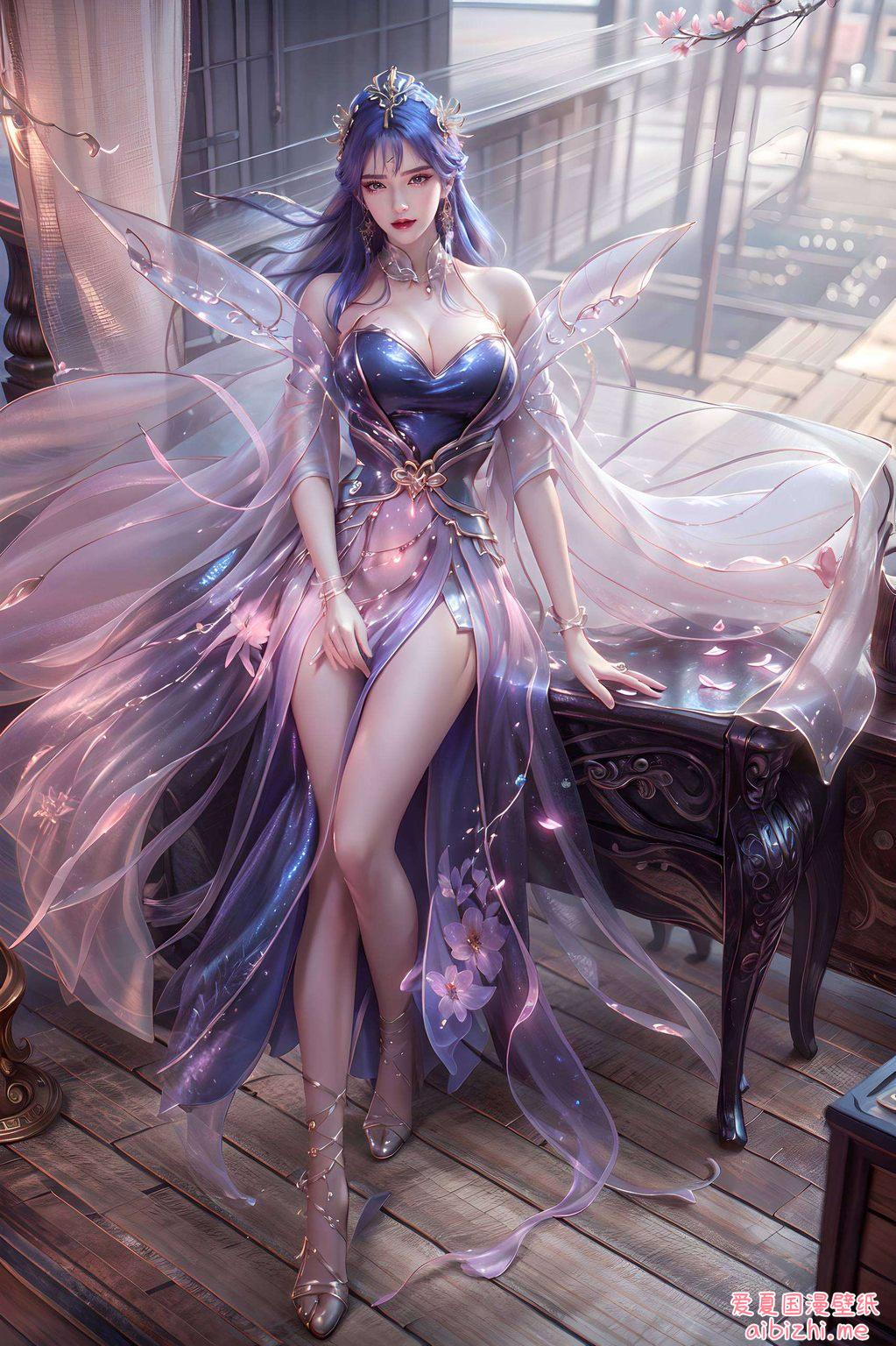 穿梭于光影交错的虚拟都市目光如炬
