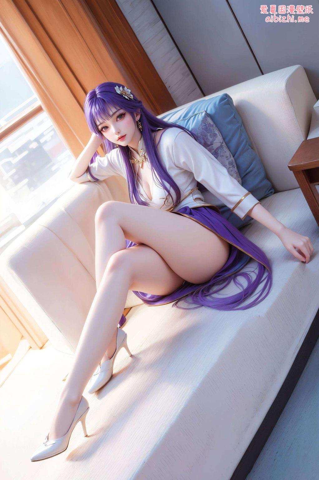 为你的手机带来独特的视觉享受将国漫女神的灵动之美与科技感完美融合