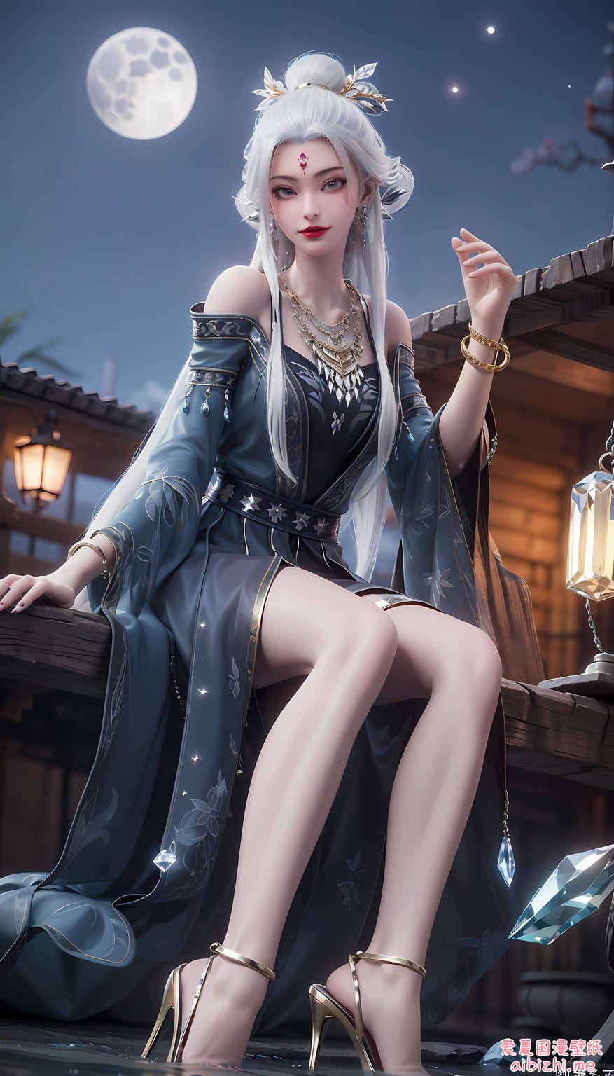 感受仙侠之美细腻笔触描绘小白灵动身影
