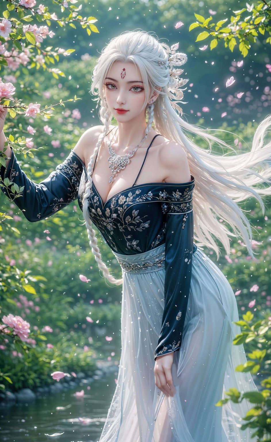 小白原图壁纸全屏AI绘画动作素材