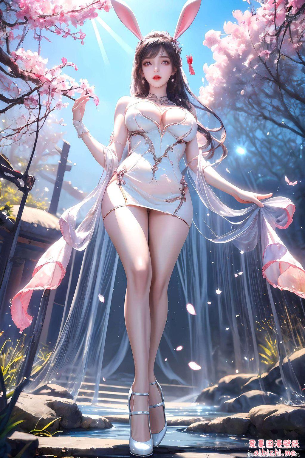 为你的手机带来震撼的视觉享受融合了国漫美女的柔美与坚韧