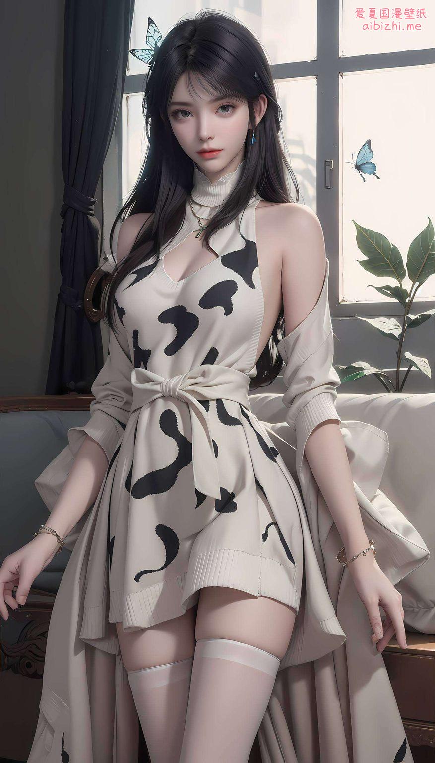 巧妙融合了护眼壁纸的对称设计为你的桌面增添一抹温柔的粉色光彩