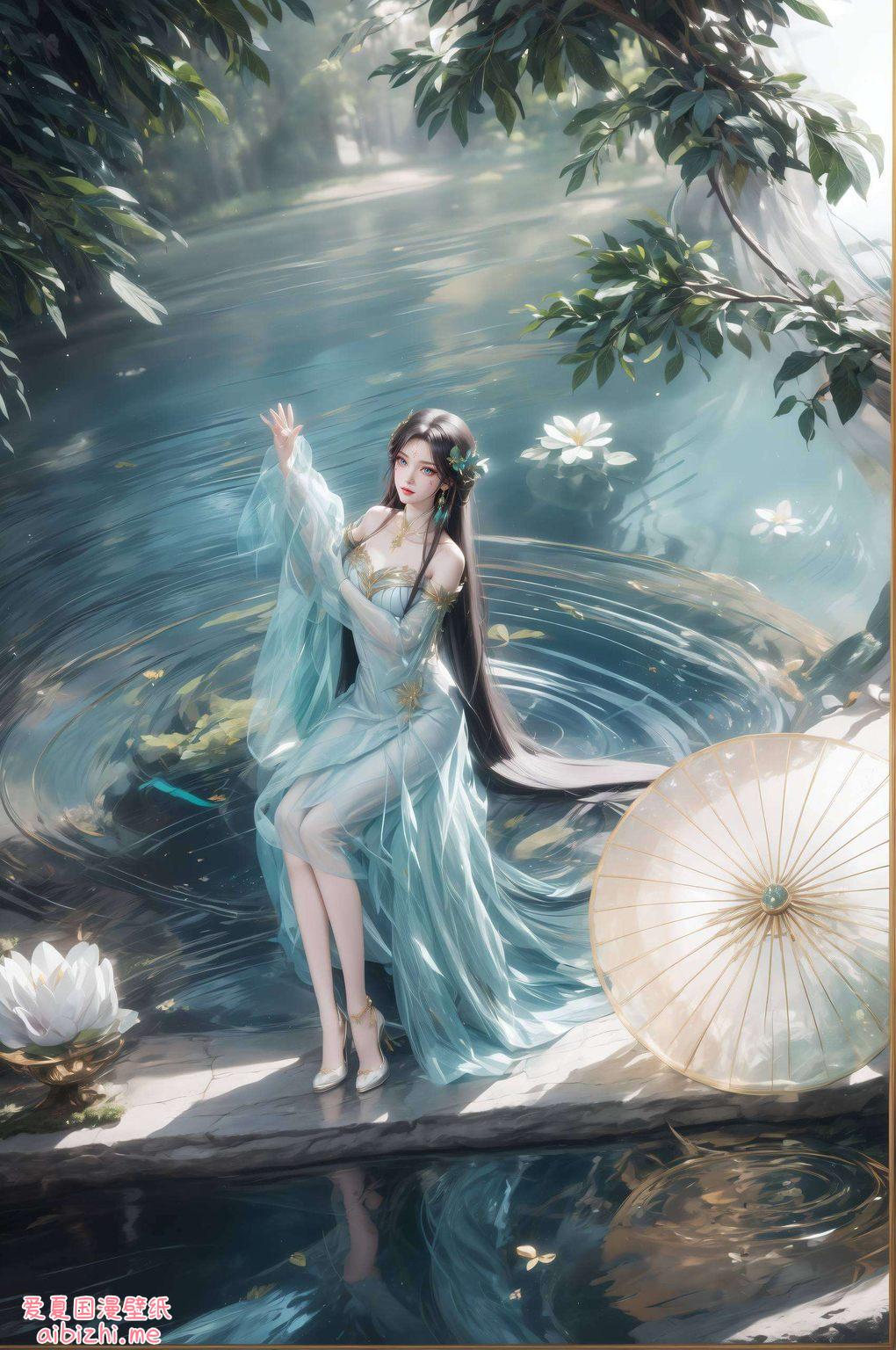 萧薰儿壁纸AI绘画技术让每一细节都栩栩如生