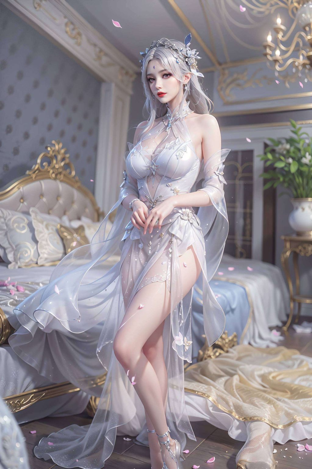 小医仙的国漫之美更显灵动带你领略这位AI国漫女神的清新脱俗