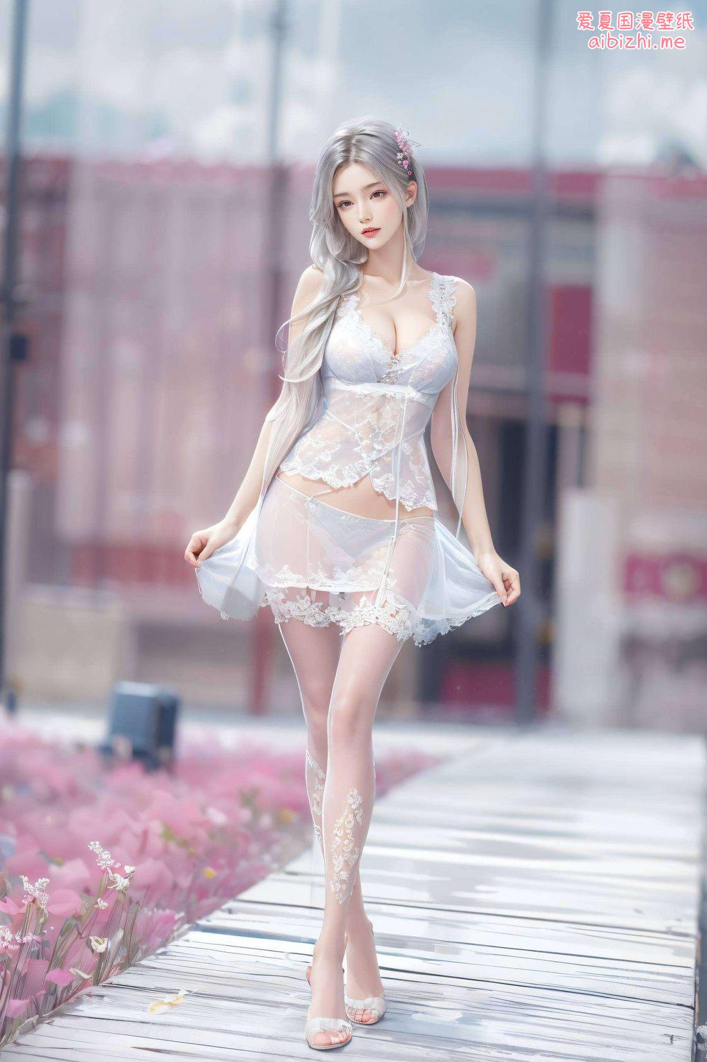 融合了粉色的浪漫与神秘以国漫美女小医仙为灵感