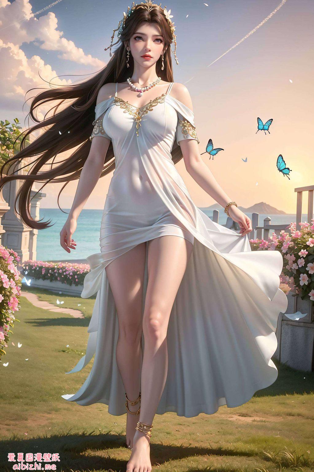 她婉约如画为你的手机带来一抹清新脱俗的韵味