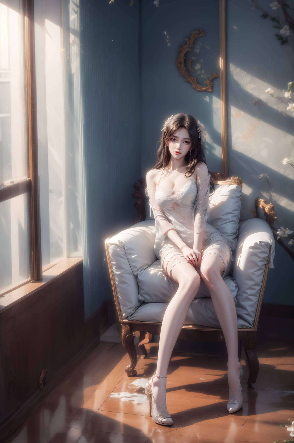 身着婚纱4K超清壁纸中的古风美女