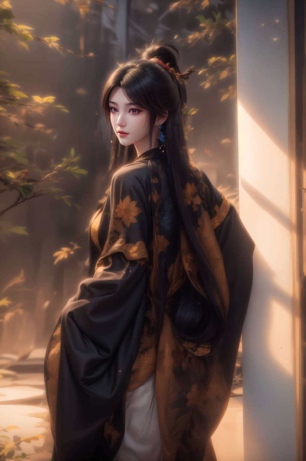如壁画中走出的国漫女神让元尊动漫的粉丝们沉浸于夭夭的绝世风华