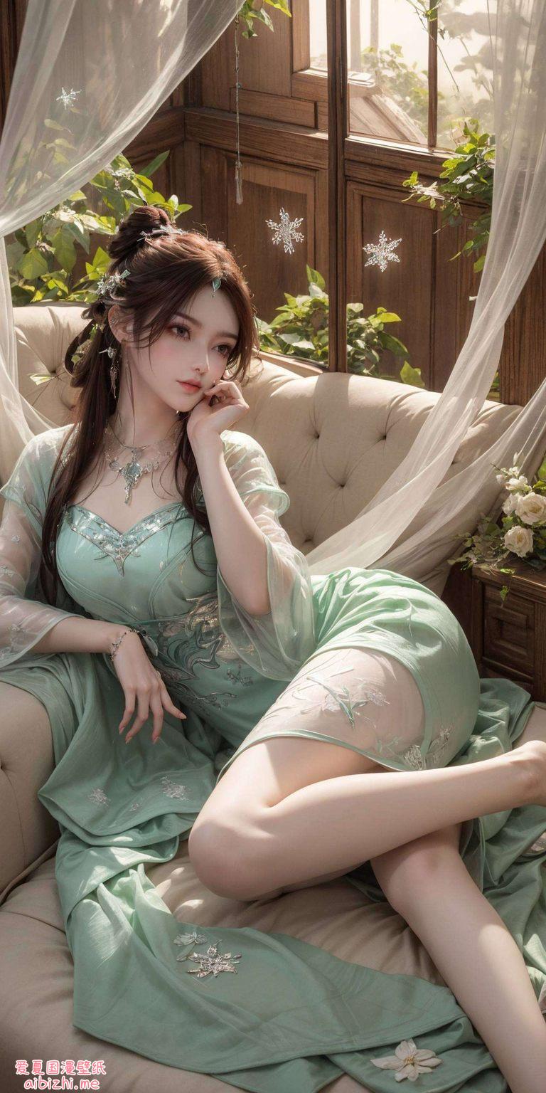漫步在安卓的全屏世界中她的倩影如画