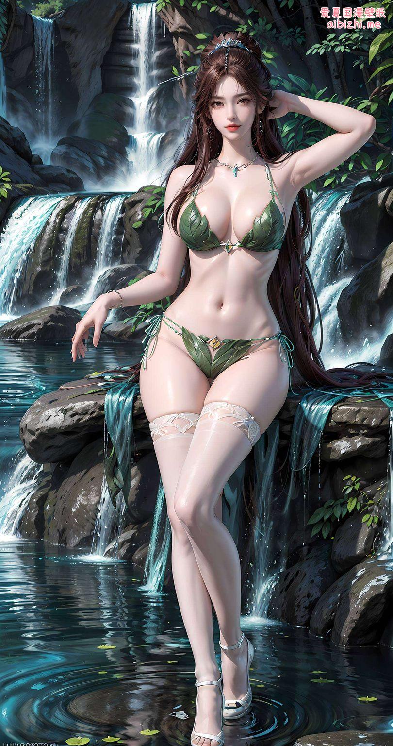 灵动眼神展现出国漫女神的可爱魅力