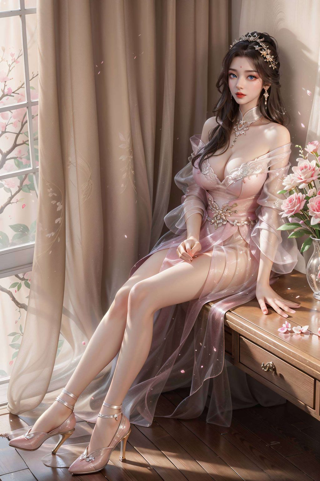 下载月婵带翅膀的动态壁纸东方元素与现代科技的完美融合