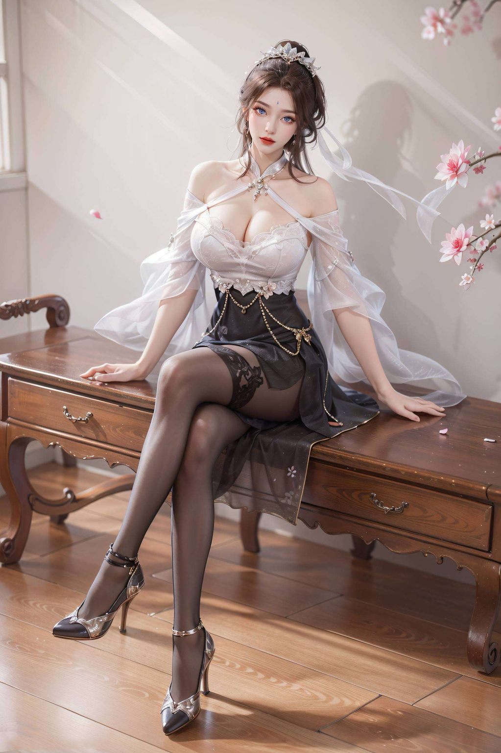 快来感受这份独特的国漫风情将美轮美奂的月婵仙子完美呈现