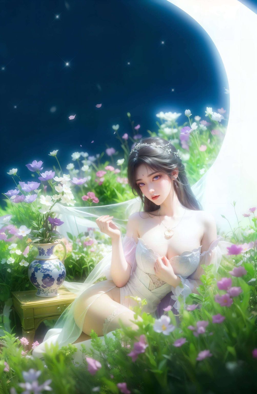 高清版的动漫月婵图片细节之处彰显匠心