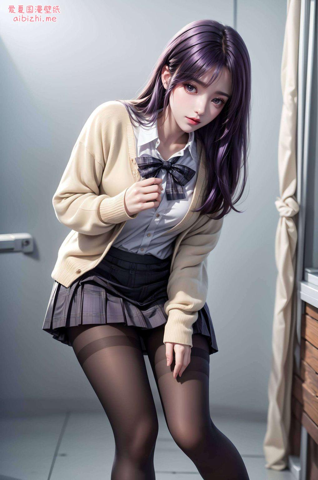 特别呈现国漫女神壁纸云曦的绝美风采这款AI绘画角色素材波点PC动画壁纸