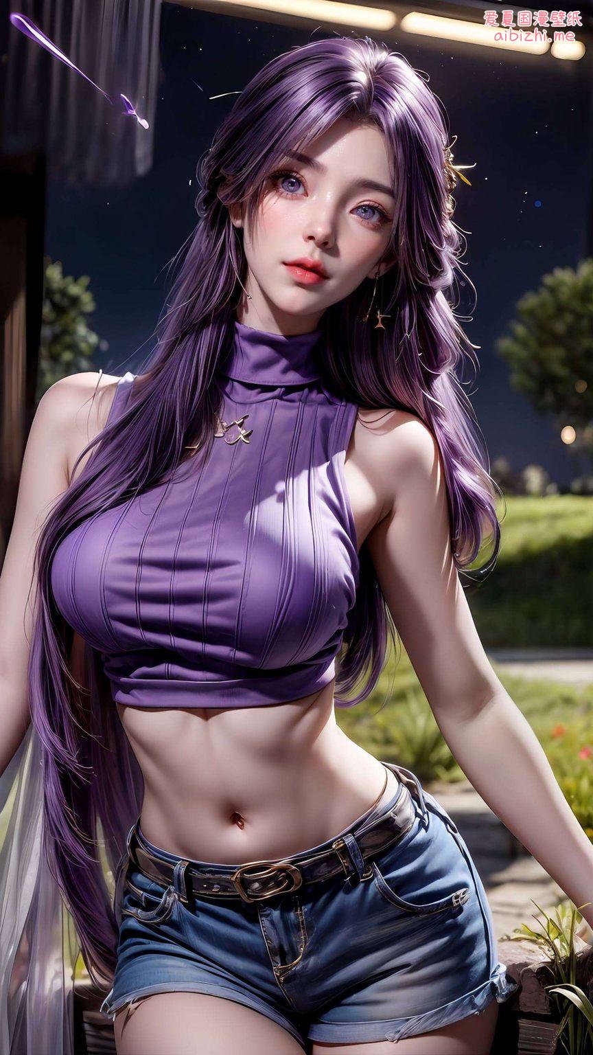 穿梭于古风画卷紫衣云曦壁纸集1080p高清之精粹
