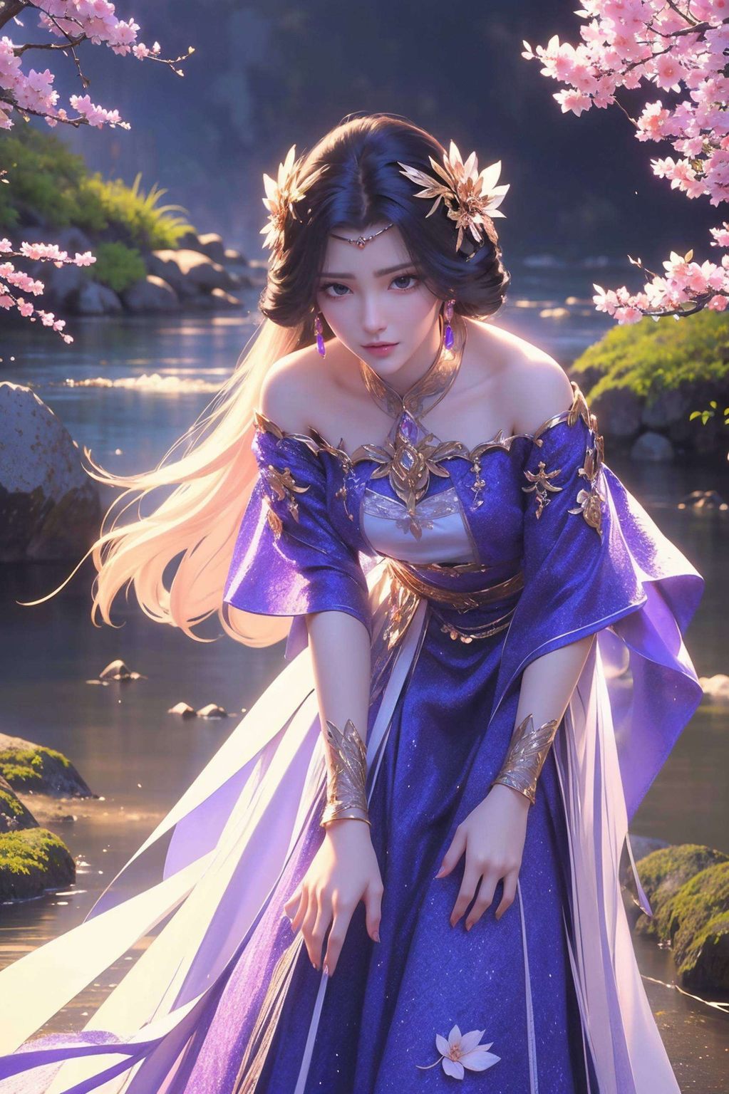 对称的美感与流畅的动作借助iPad的AI绘画功能