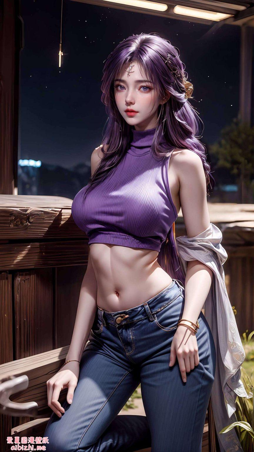 专为AI国漫女生免费壁纸包量身打造高清画质